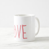 Mug Cœur d'amour (Devant droit)