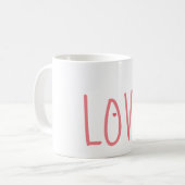 Mug Cœur d'amour (Devant gauche)