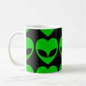 Mug Coeur d'amour Alien (Gauche)