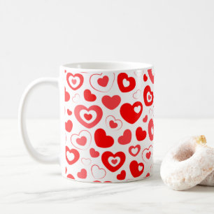 Mug Coeur d'amour élégant