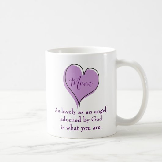 Mug Coeur d'amour pour maman (Droite)