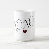 Mug Coeur d'amour XOXO (Centre)