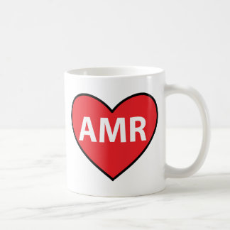Mug Coeur d'Amr d'Amor d'Espagnol de message textuel