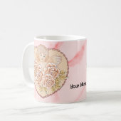 Mug Cœur d'ange chérubin (Devant gauche)