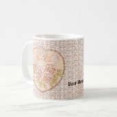 Mug Cœur d'ange chérubin (Devant gauche)