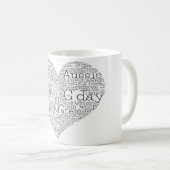 Mug Coeur d'argot australien (Devant droit)