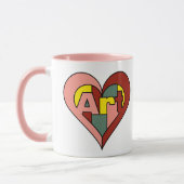 Mug Coeur d'art (Gauche)
