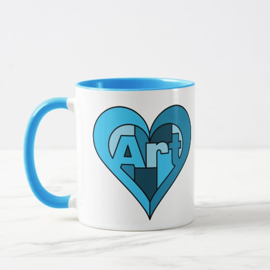 Mug Coeur d'art (Gauche)