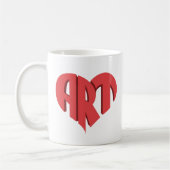 Mug Coeur d'art (Gauche)