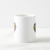 Mug Coeur d'autisme (Centre)