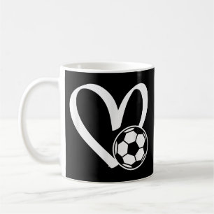 Mug Coeur de balle de football
