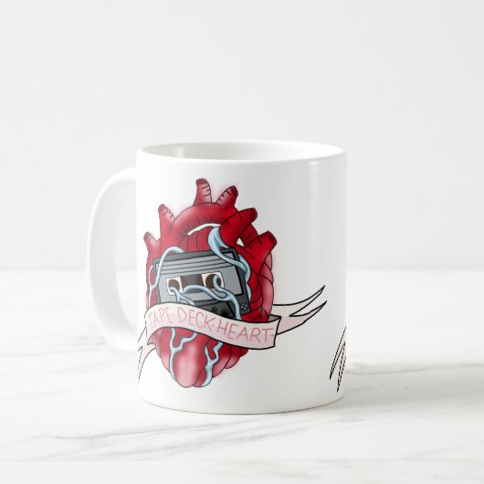 Mug Coeur de bande (Devant gauche)