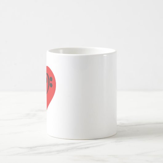 Mug Coeur de basse (Centre)