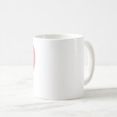 Mug Coeur de bonbons - Visage diabolique (Devant droit)