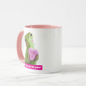 Mug Cœur de Caméléon (Amour toi) (Devant gauche)
