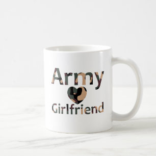Mug Coeur de Camo d'amie d'armée