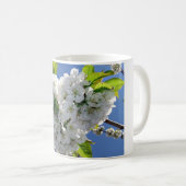 Mug Coeur de cerisier fleuri (Devant droit)