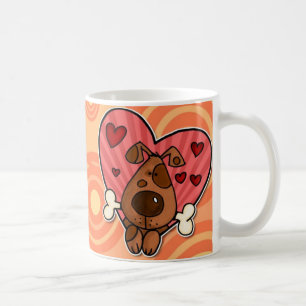 Mug coeur de chienchien