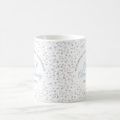 Mug Cœur de confettis pour les 60 ans de mariage (Centre)
