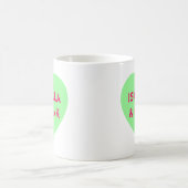 Mug Coeur de conversation vert (Centre)
