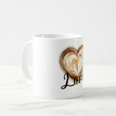 Mug Cœur de Crème de Café (Devant gauche)
