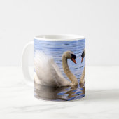 Mug Coeur de cygne (Devant gauche)