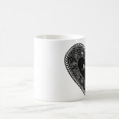Mug Coeur de dentelle vintage (Centre)