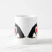 Mug Coeur de dobermann (Centre)