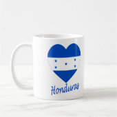 Mug Coeur de drapeau du Honduras (Gauche)