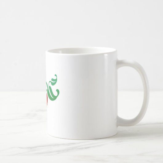 Mug coeur de fraise (Droite)