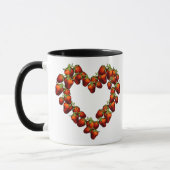 Mug Coeur de fraise (Gauche)