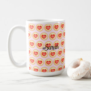 Mug Coeur de fraise classique Empreinte numérique Cook