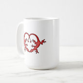 Mug Coeur de Gecko (Devant gauche)