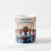 Mug Coeur de la boue de guérison : Inspirer la positiv (Centre)