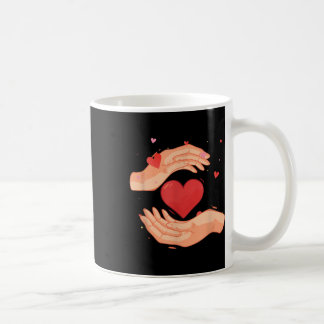 Mug Coeur de la main Charité bénévolat bonté bonté