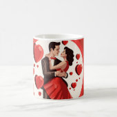 Mug Cœur de la Saint-Valentin romantique – Cadeau (Centre)