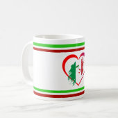 Mug Coeur de l'Italie (Devant gauche)