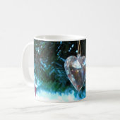 Mug Coeur de Noël (étirer) (Devant gauche)