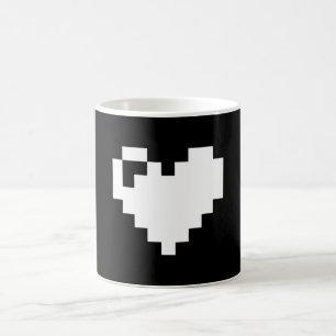 Mug Coeur de pixel 8 bits