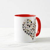 Mug Coeur de poulet (Devant droit)
