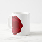 Mug COEUR DE SCEAU CIRE | 2x (Devant gauche)