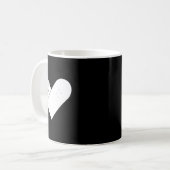 Mug Cœur de skateboard - Week-end de skateboard joyeus (Devant gauche)