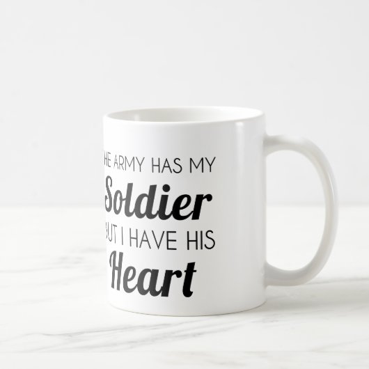 MUG COEUR DE SOLDAT D'ARMÉE (Droite)