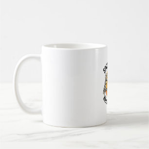 Mug Cœur de squelette Halloween Conception vintage de