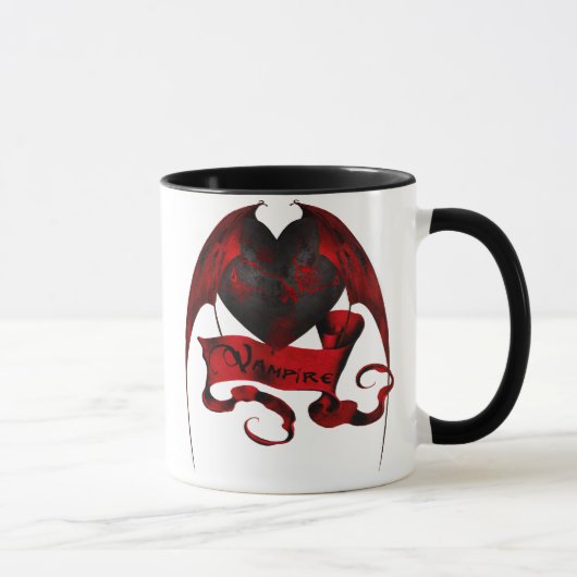 Mug Coeur de vampire (Droite)