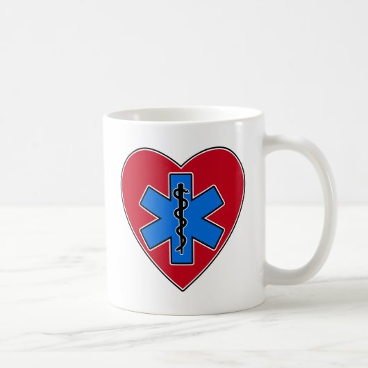 Mug Coeur d'EMT (Droite)