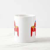 Mug Coeur des chevaux W de Dala de Suédois (Centre)