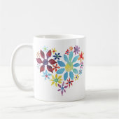 Mug Coeur des fleurs (Gauche)