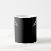 Mug Coeur des mains osseuses actif (Centre)