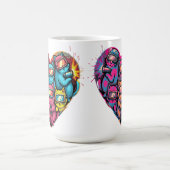 Mug Coeur des soudeurs - Cute Welding Cats (Centre)